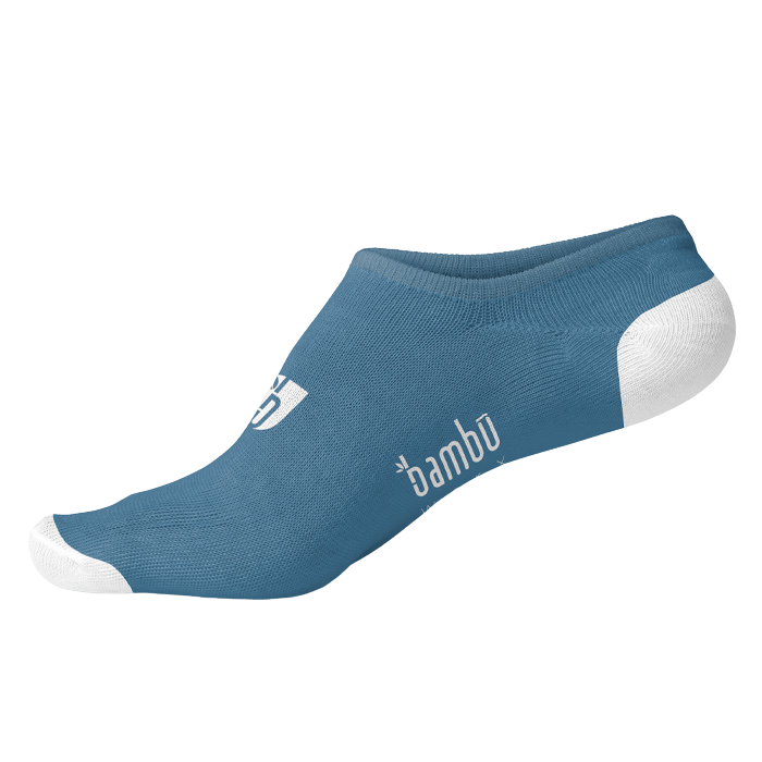 No-Show Socks Socks Bambū Werx S/M Blue