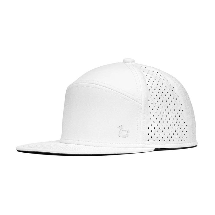 Trucker Hats - Flat Brim Headware bambū werx M/L Adjustable (55-59cm) White Flat-Brim