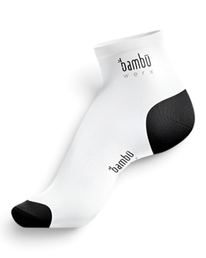 Ankle Socks Socks Bambū Werx S/M White