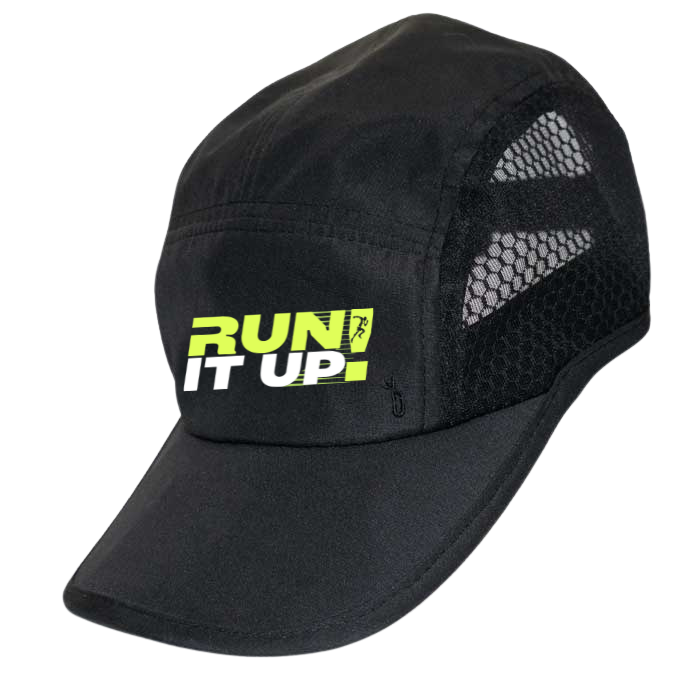 Run It Up! Run Caps Headware Bambū Werx Black