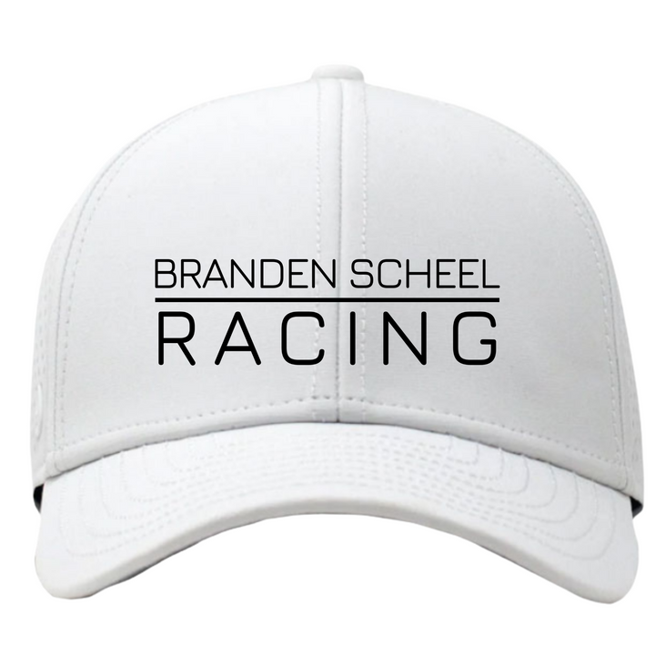 Branden Scheel Trucker Hats (Pre-Order) Headware Bambū Werx White Standard (Baseball Brim)
