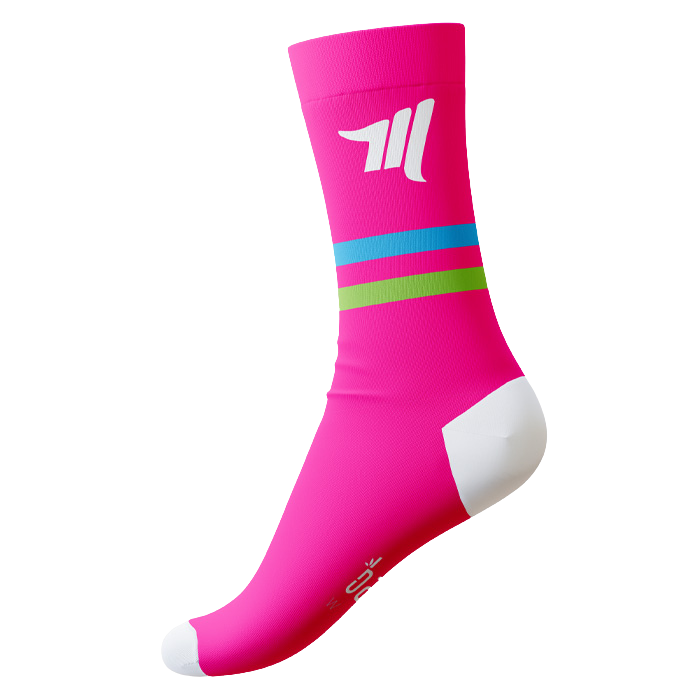 Merge Multisport Team Socks (Pre-Order) Socks Bambū Werx S/M Pink
