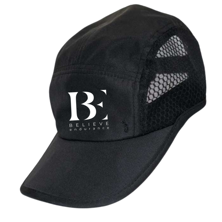 Believe Endurance Run Caps (New!) (Pre-Order) Headware Bambū Werx Black BE