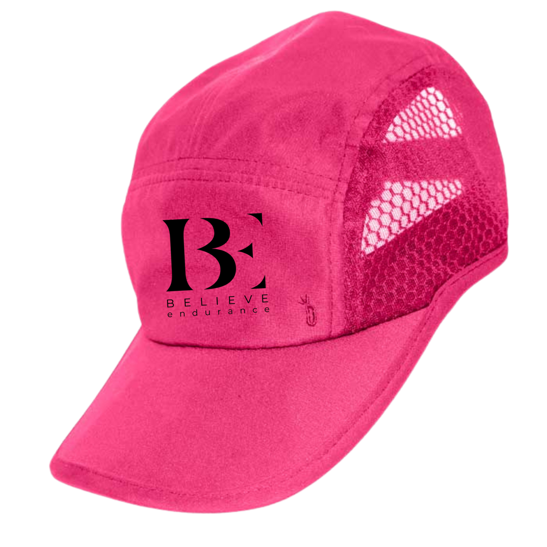 Believe Endurance Run Caps (New!) (Pre-Order) Headware Bambū Werx Pink BE
