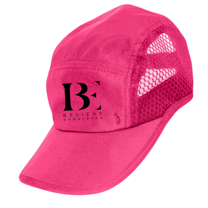 Believe Endurance Run Caps (New!) (Pre-Order) Headware Bambū Werx Pink BE