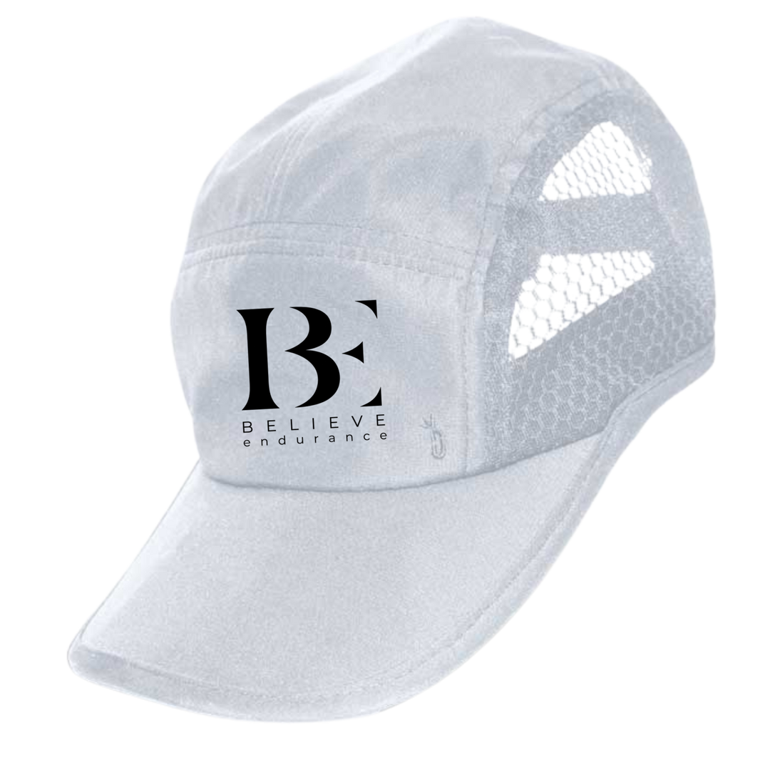 Believe Endurance Run Caps (New!) (Pre-Order) Headware Bambū Werx White BE