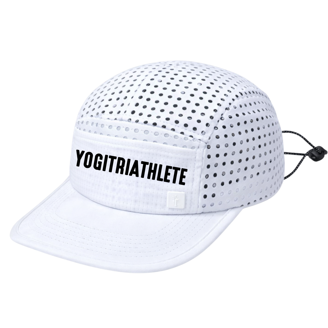 Yogi Triathlete Team Trail Cap Apparel Bambū Werx Horizontal Yogi Logo