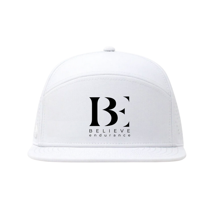 Believe Endurance Club Trucker Hats - Flat Brim (New!) (Pre-Order) Headware Bambū Werx White BE