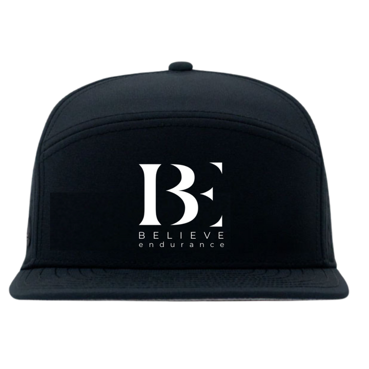 Believe Endurance Club Trucker Hats - Flat Brim (New!) (Pre-Order) Headware Bambū Werx Black BE