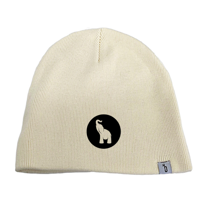 YT Beanies (Pre-Order) Headware Bambū Werx Bone White OSFA Black Logo