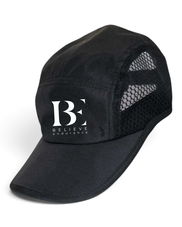 Believe Endurance Run Caps (New!) (Pre-Order) Headware Bambū Werx Black BE