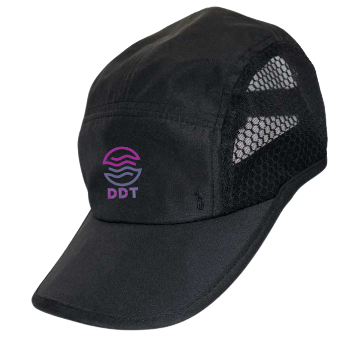 DDT Running Caps Headware Bambū Werx Black