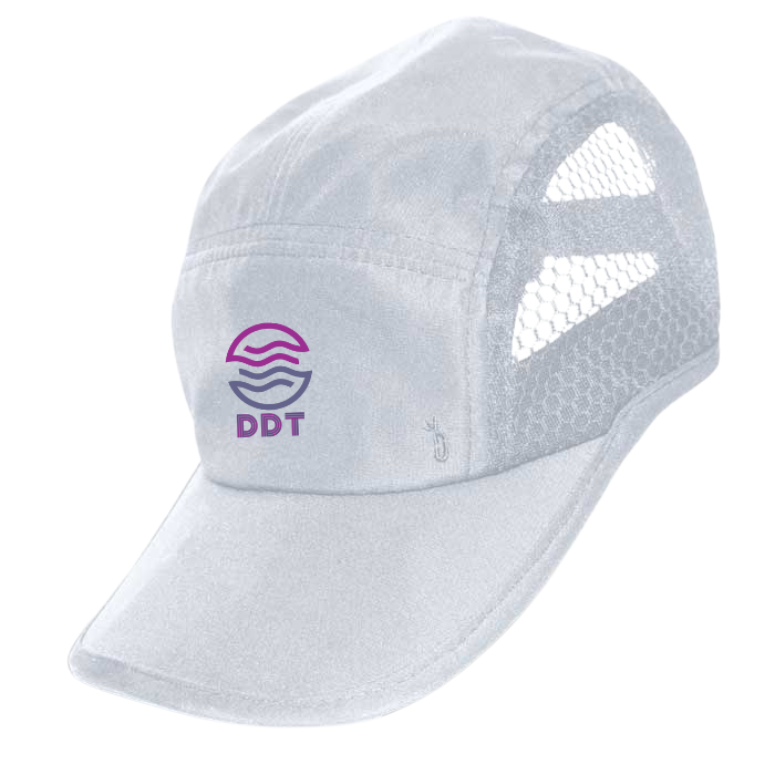 DDT Running Caps Headware Bambū Werx White