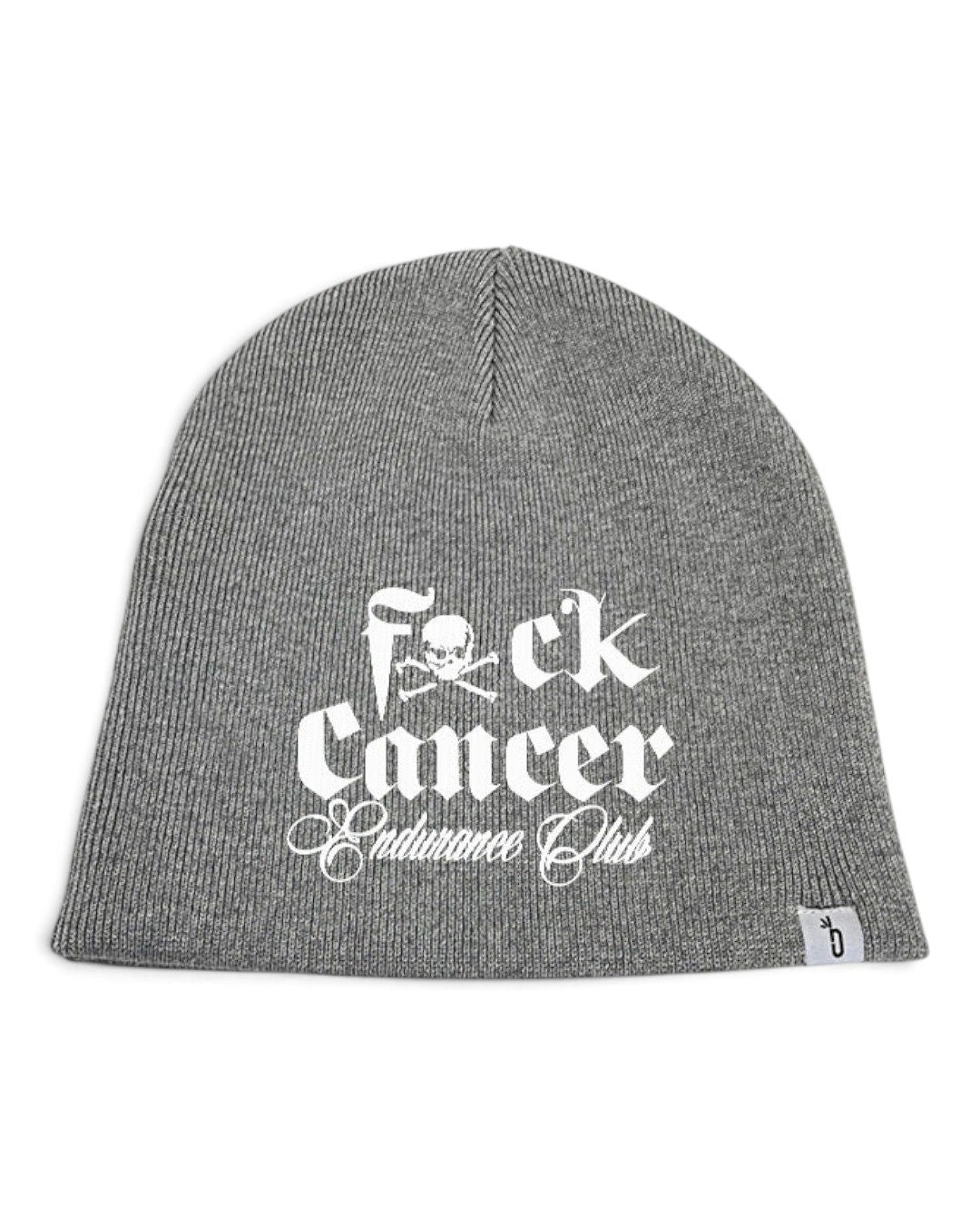 Fxck Cancer Endurance Club Beanie Headware Bambū Werx Heather M/L (Standard Top)