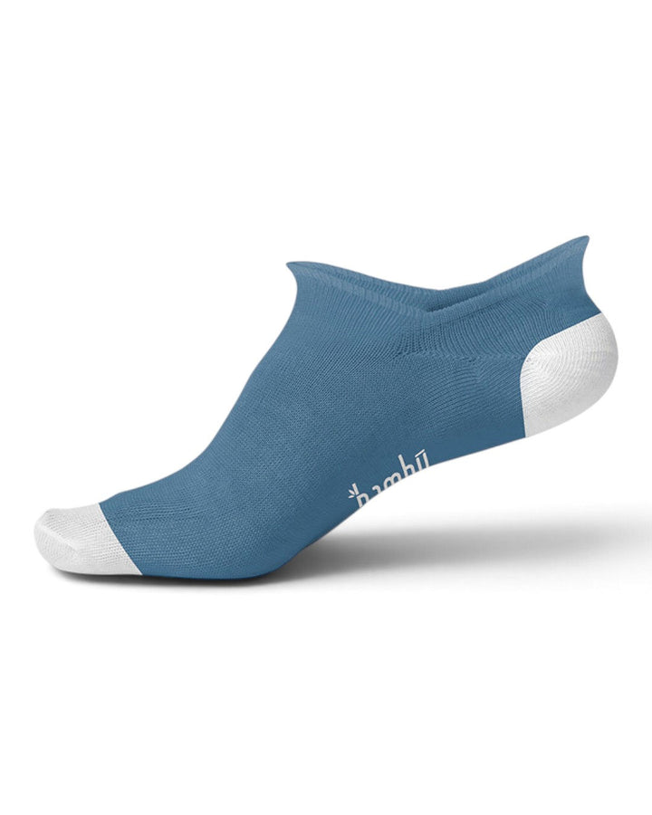 Bamboo No-Show Socks – Pro Socks Bambū Werx S/M Blue