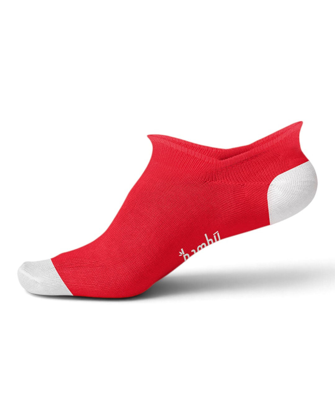 Bamboo No-Show Socks – Pro Socks Bambū Werx S/M Red