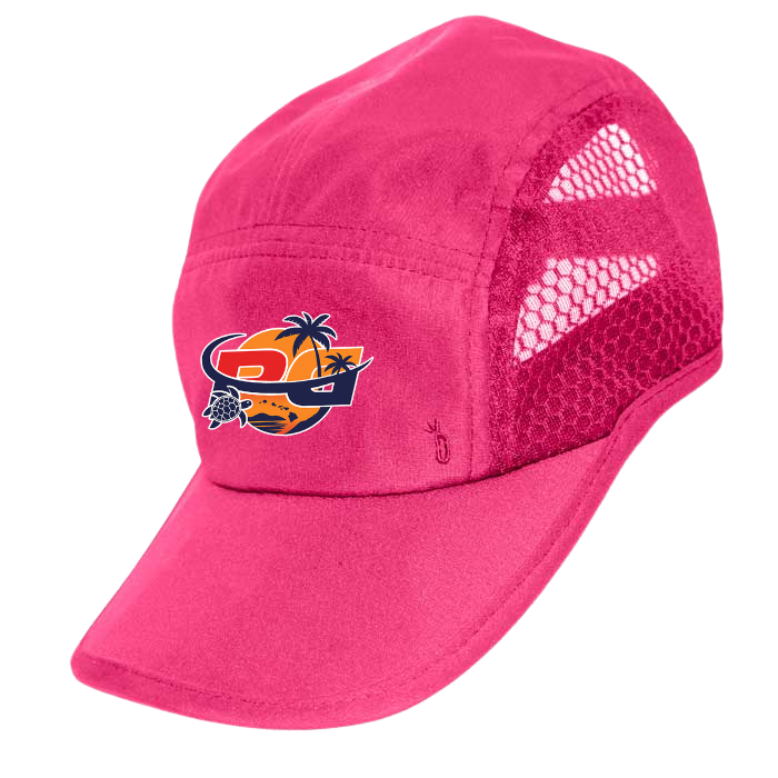 PG Squad Run Cap Kona Edition (Pre-Order) Headware Bambū Werx Pink