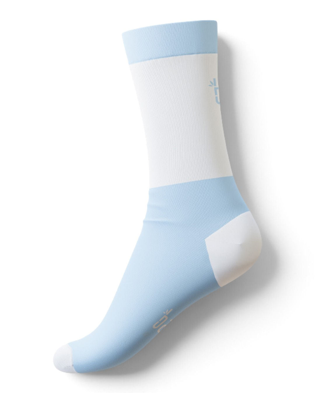 Performance Socks - Sky Blue Stripe Socks Bambū Werx S/M