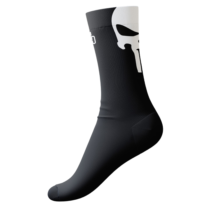 Performance Socks - Punisher (New - Now in Black!!) Socks Bambū Werx S/M Black