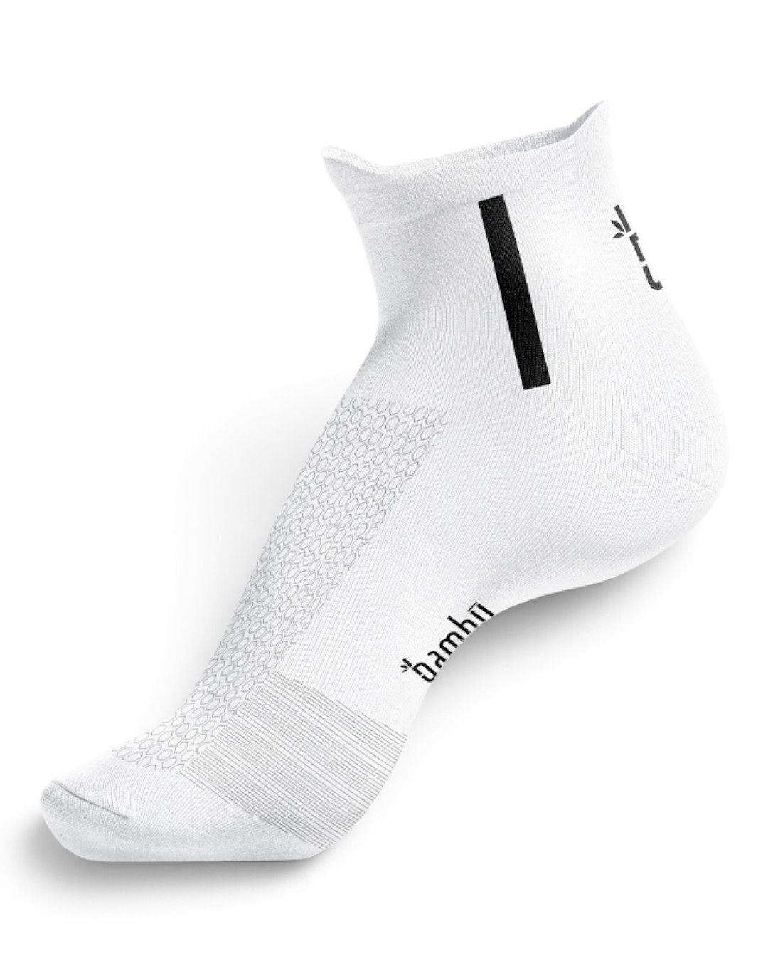 Bamboo Performance Quarter Socks Socks Bambū Werx S/M White