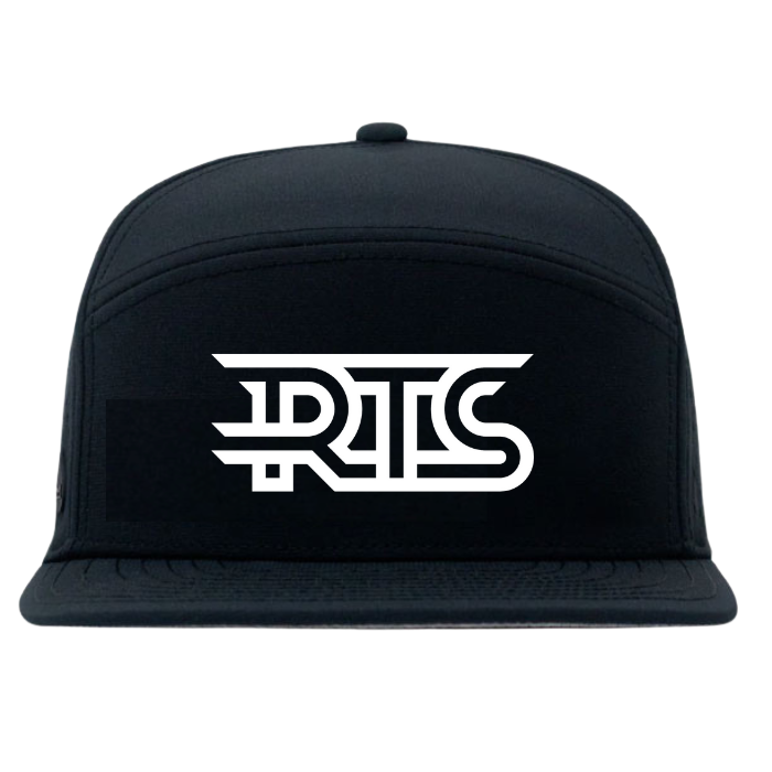 RTS Flat Brim Trucker Headware Bambū Werx Black