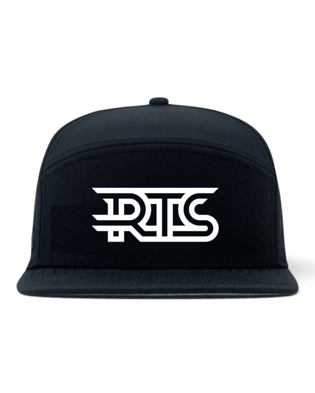 RTS Flat Brim Trucker Headware Bambū Werx White