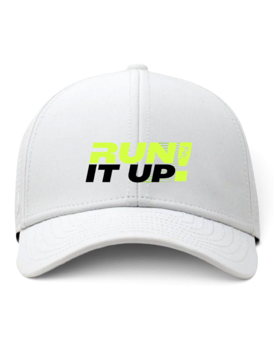 Run It Up! Truckers - Standard Baseball Brim (Pre-Order) (Copy) Headware Bambū Werx M/L Adjustable (55-59cm) White