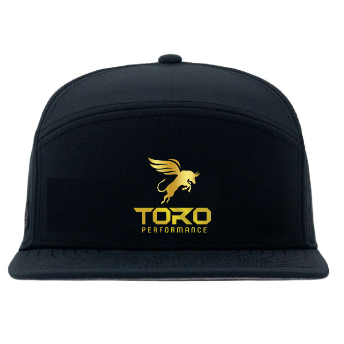 Toro Trucker Hats - Flat Brim Headware Bambū Werx M/L Adjustable (55-59cm) Black Flat-Brim