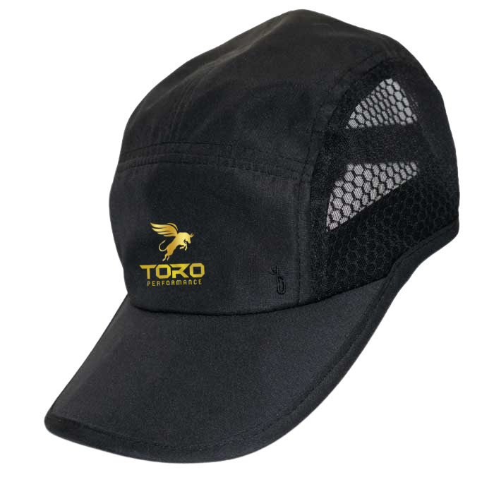 Toro Performance Running Cap Headware Bambū Werx Black