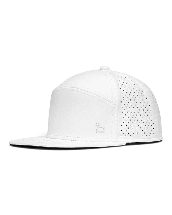 Trucker Hats - Flat Brim Headware bambū werx M/L Adjustable (55-59cm) White Flat-Brim