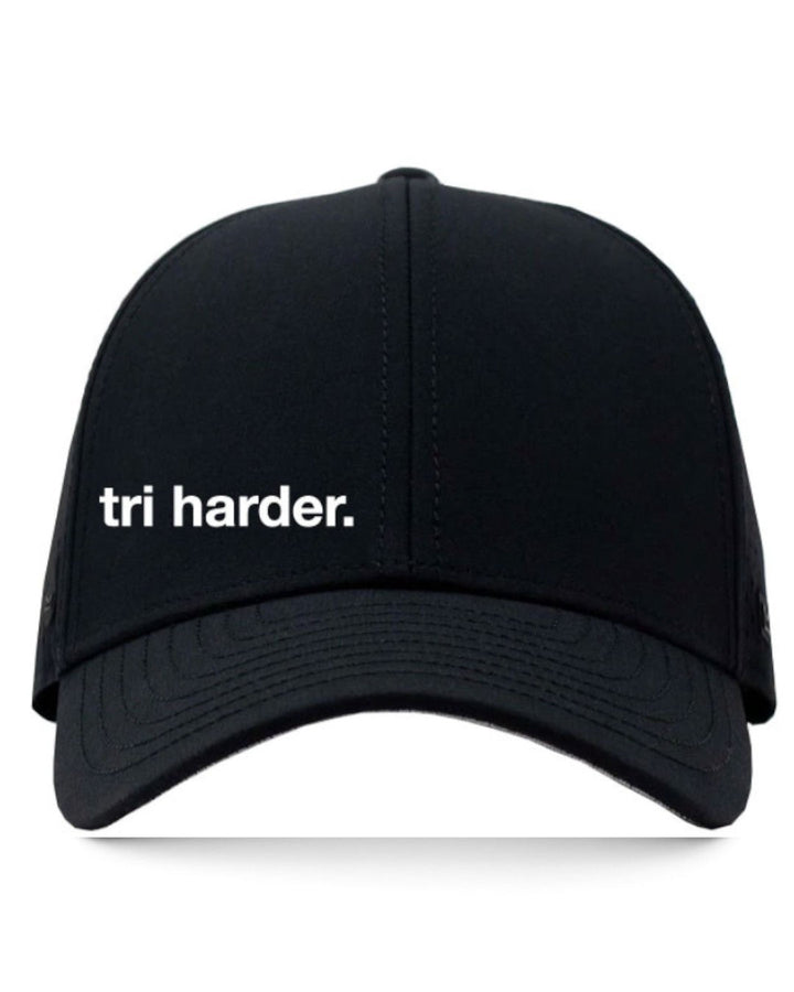 Trucker Hats - ID - Standard Baseball Brim Headware Bambū Werx M/L Adjustable (55-59cm) Black Standard (Baseball) Brim