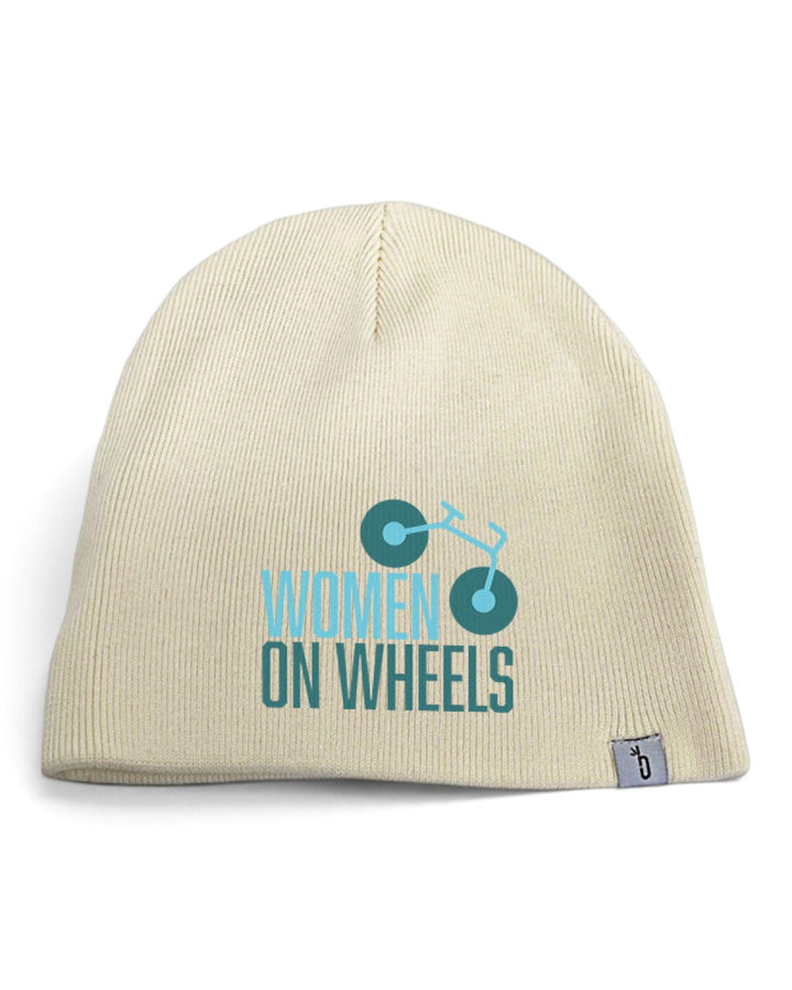 Women on Wheels Beanies Headware Bambū Werx Bone White