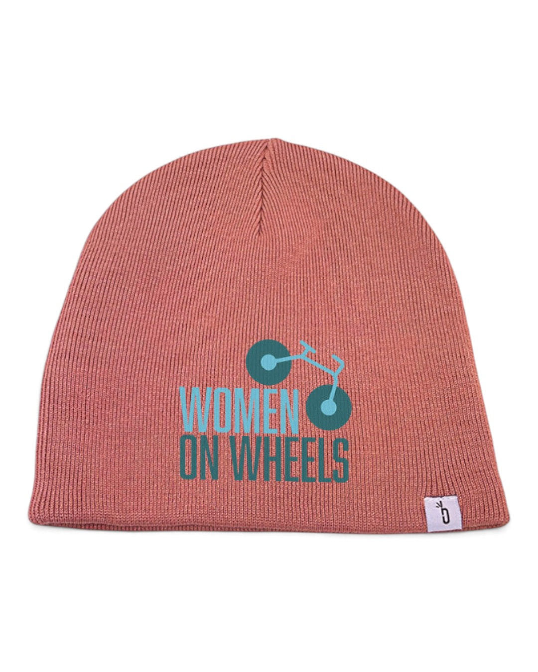 Women on Wheels Beanies Headware Bambū Werx Dusty Rose