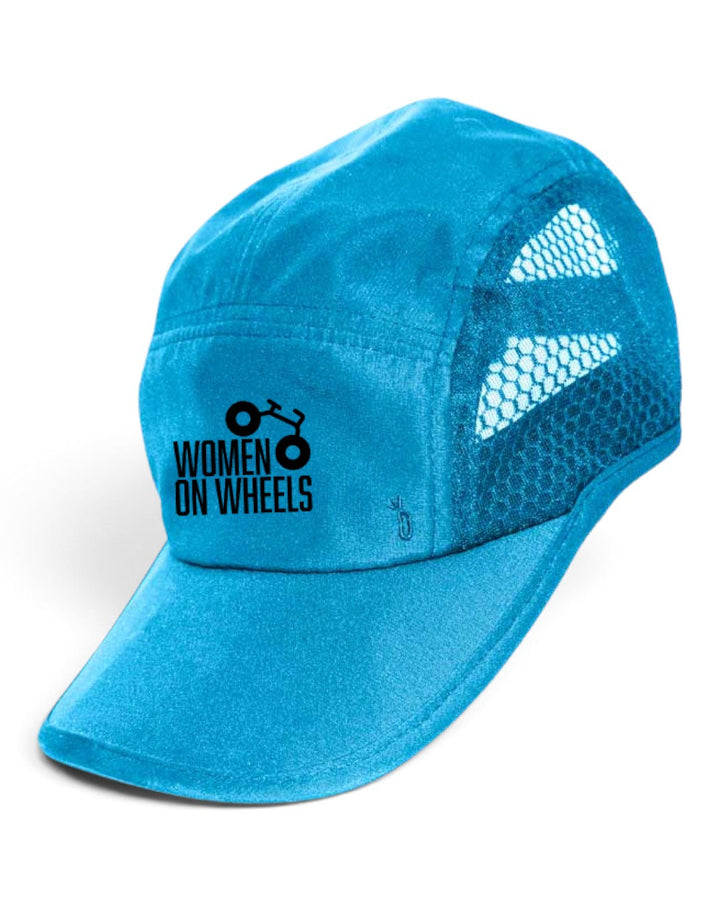 Women on Wheels Run Caps Headware Bambū Werx Black