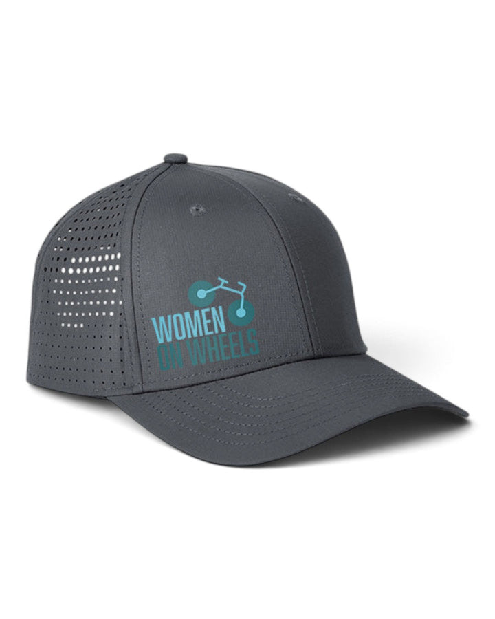 Women on Wheels Trucker Caps Headware Bambū Werx Black Baseball Brim (Curved) M/L Adjustable (55-59cm)