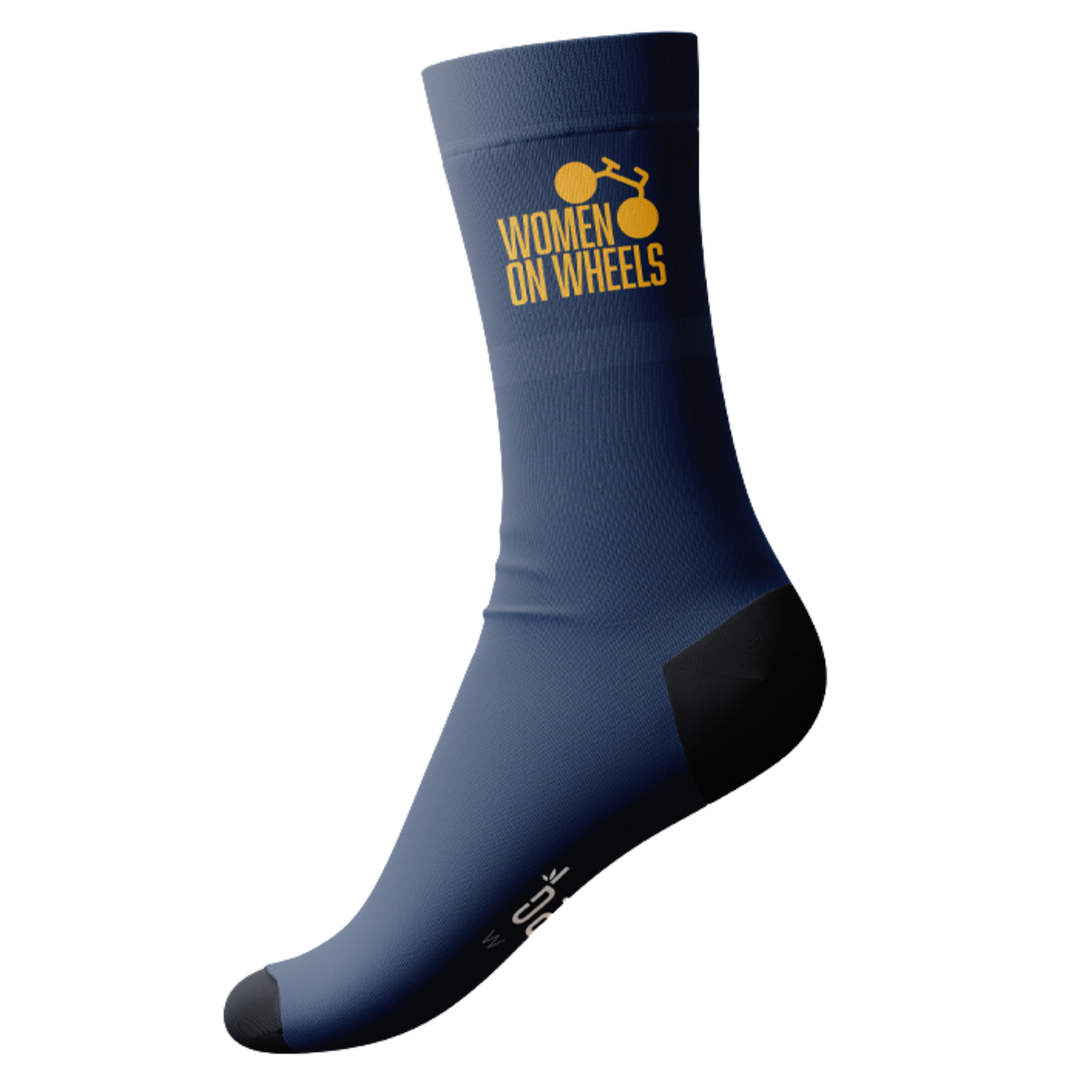 Women on Wheels Performance Socks (Pre-Order) Socks Bambū Werx S/M Blue