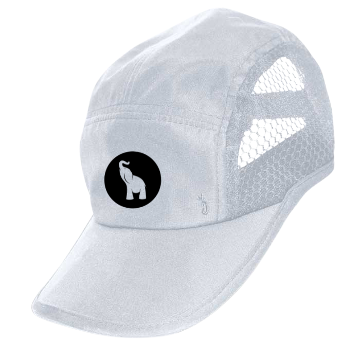 YT Running Caps Headware Bambū Werx White