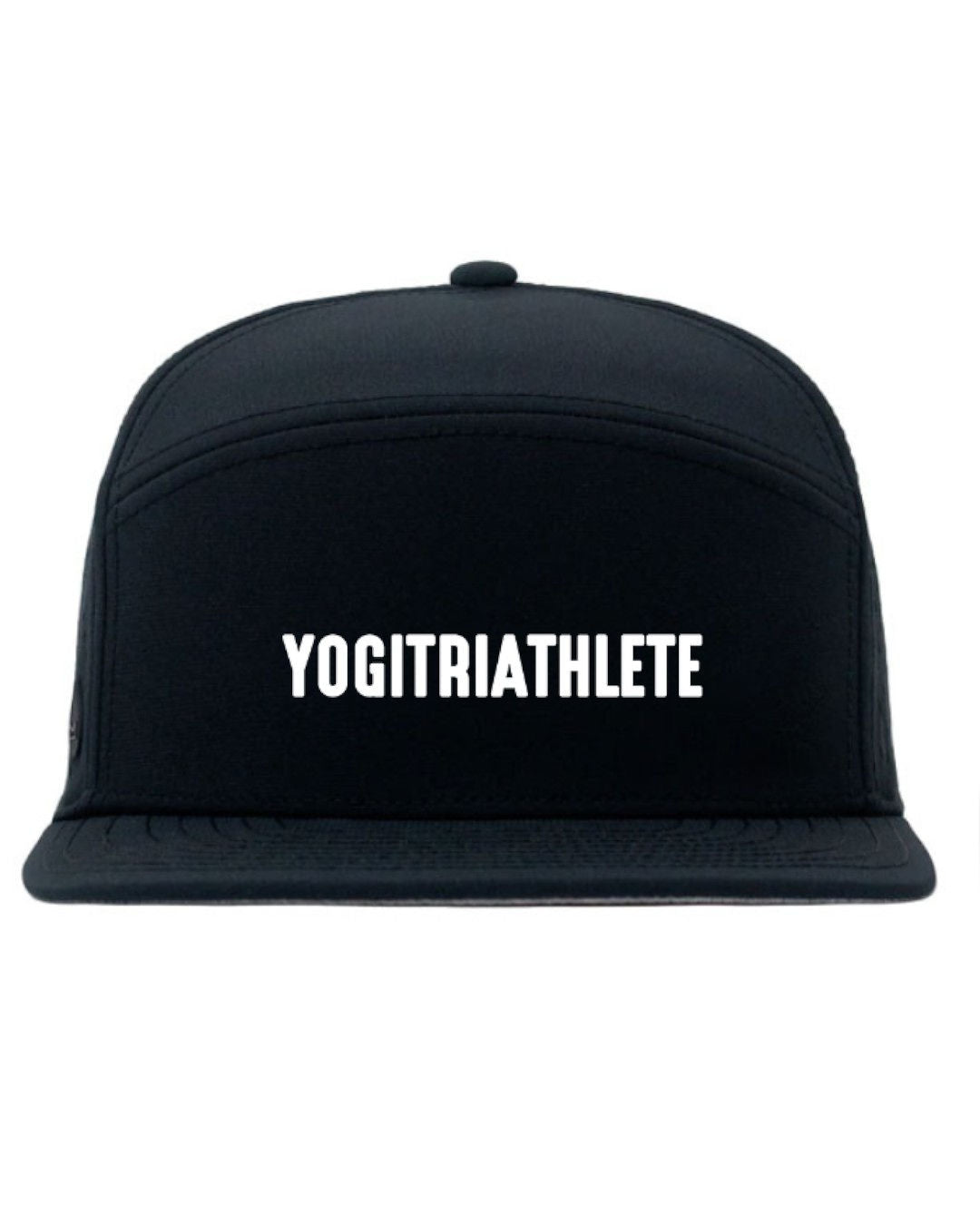 YT Trucker Caps - Flat Brim Headware Bambū Werx M/L Adjustable (55-59 cm) Black Flat-Brim