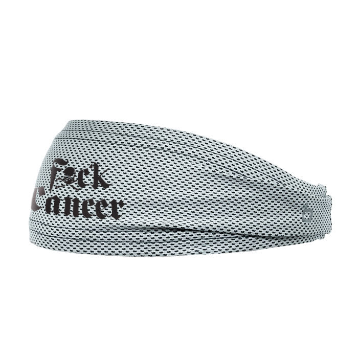 Fxck Cancer Headband Headband Bambū Werx M Heather