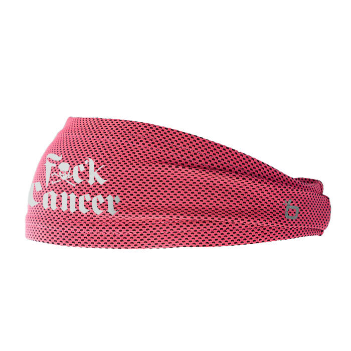 Fxck Cancer Headband Headband Bambū Werx M Pink